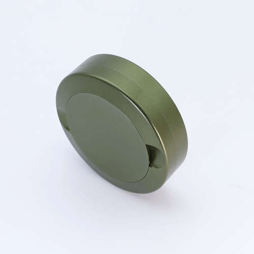 Metal Snus Can Box Waterproof Can deep green.png